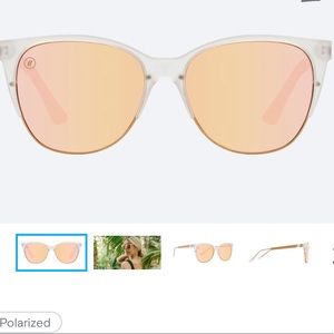 Blenders Frosted Sunrise Polarized Sunglasses